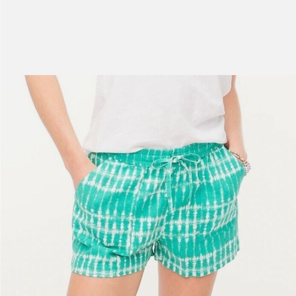 NWT J CREW SEASIDE LINEN BLEND SHORTS - Picture 7 of 7